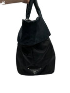 PRADA - Tote Bag Black Nylon