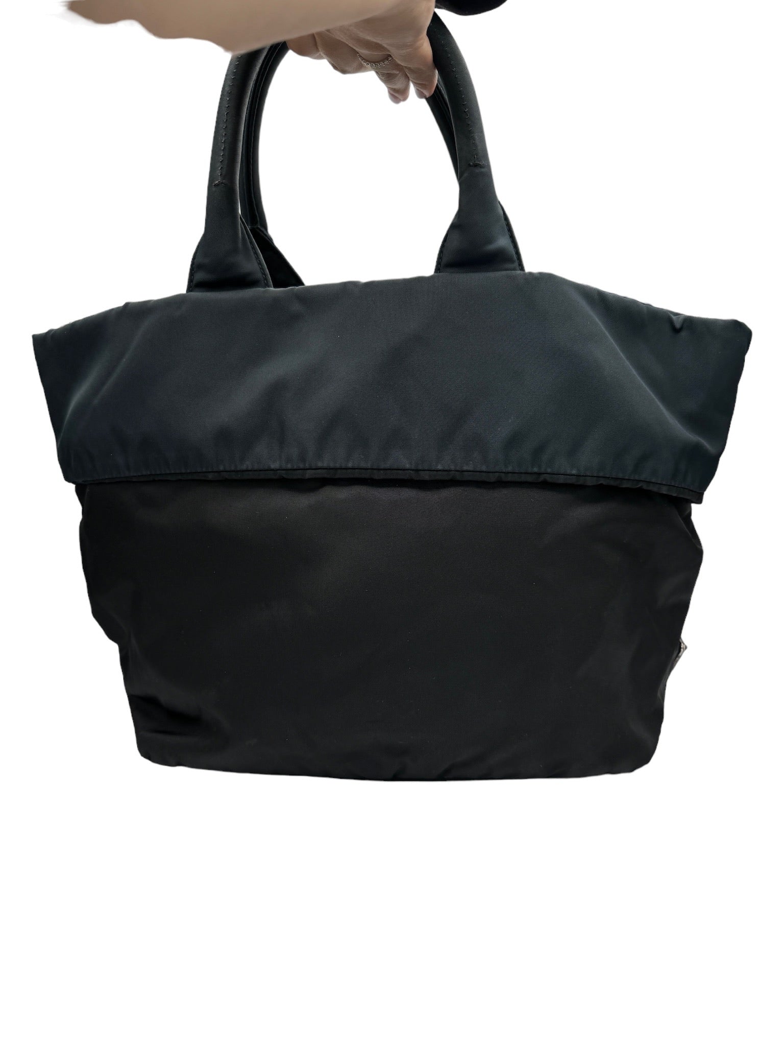PRADA - Tote Bag Black Nylon