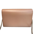 SAINT LAURENT - Vintage Peach Wallet on Chain