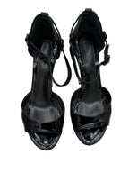 CHANEL - Pumps Black Patent Leather Size 7