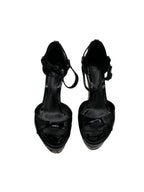 CHANEL - Pumps Black Patent Leather Size 7