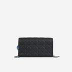 Dior Lady Dior Pouch - Matte Black