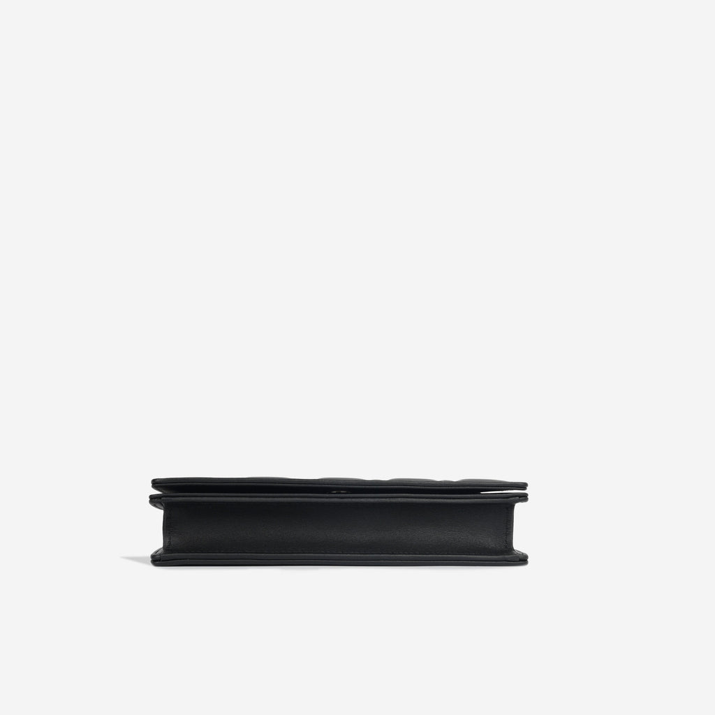 Dior Lady Dior Pouch - Matte Black