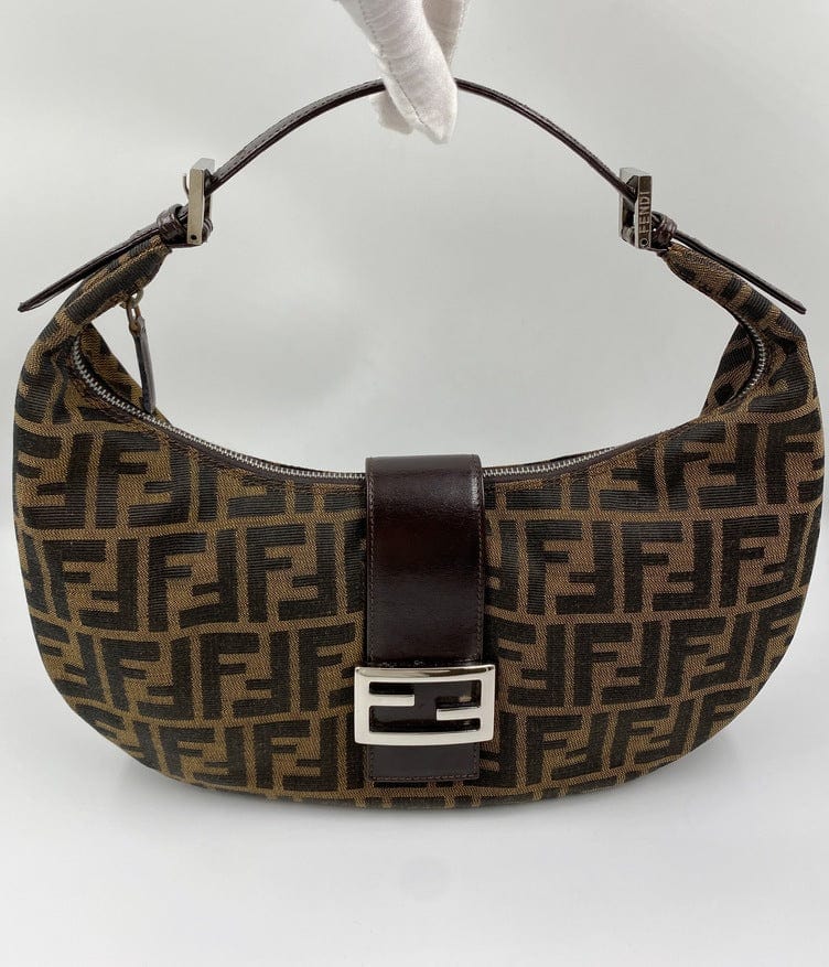 Fendi Zucca Half-Moon bag