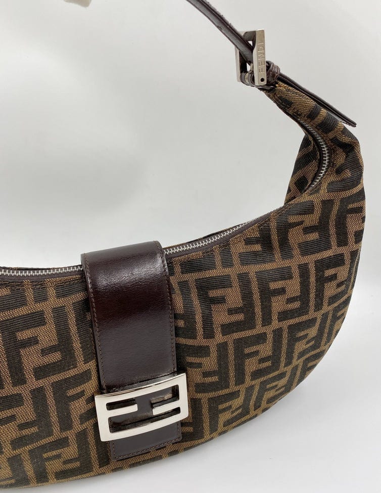 Fendi Zucca Half-Moon bag