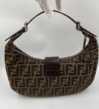 Fendi Zucca Half-Moon bag