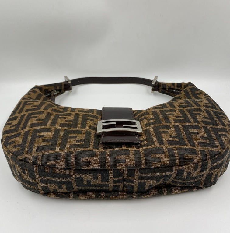 Fendi Zucca Half-Moon bag