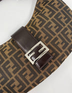 Fendi Zucca Half-Moon bag