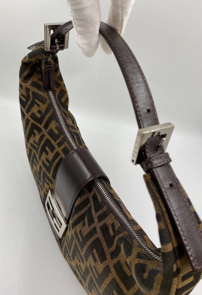 Fendi Zucca Half-Moon bag