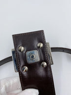 Fendi Zucca Half-Moon bag