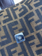 Fendi Zucca Half-Moon bag