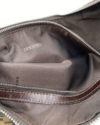 Fendi Zucca Half-Moon bag