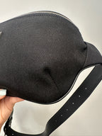 SAINT LAURENT - Classic Monogram Black Belt Bag