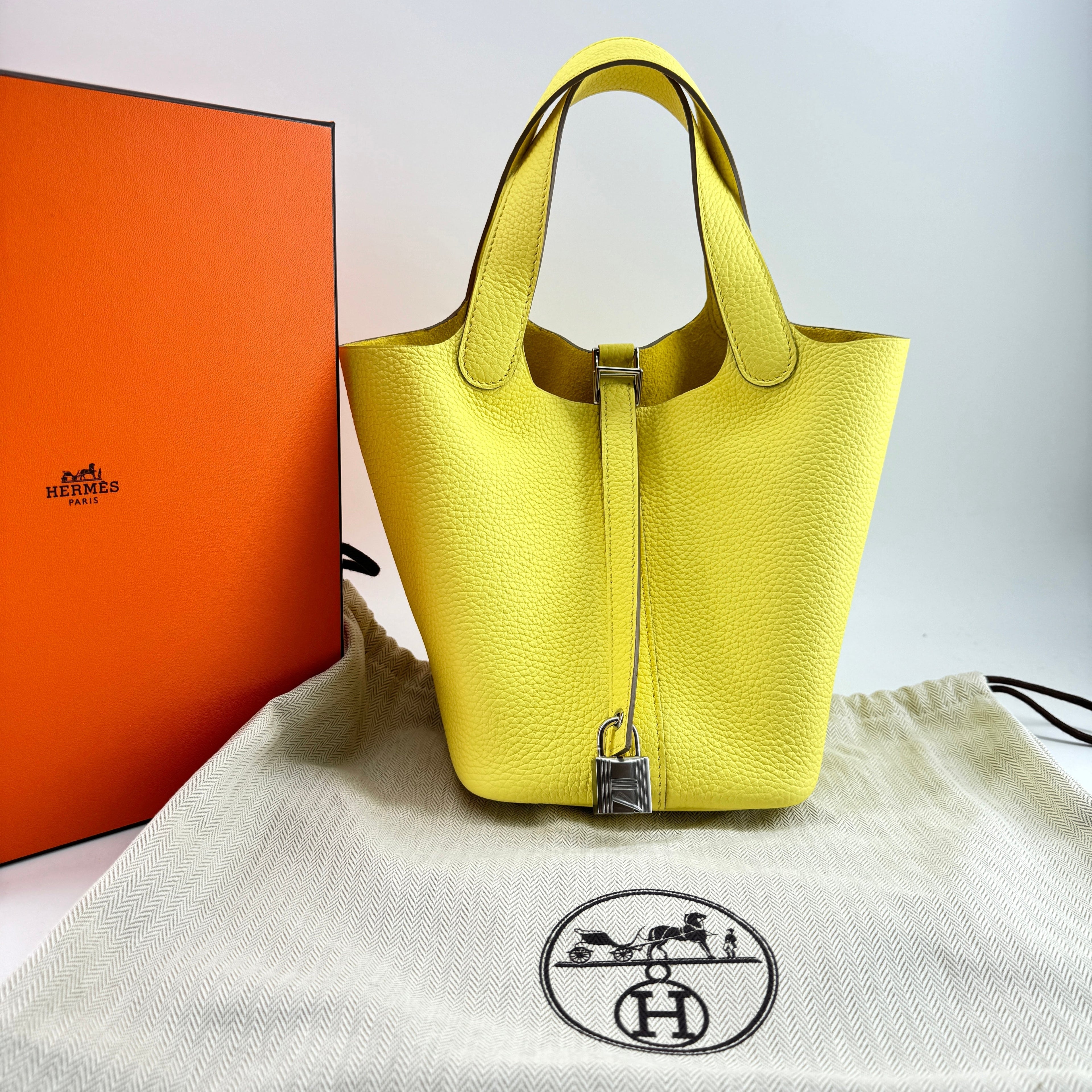 Hermes picotin lemoncello lock 18 Bag
