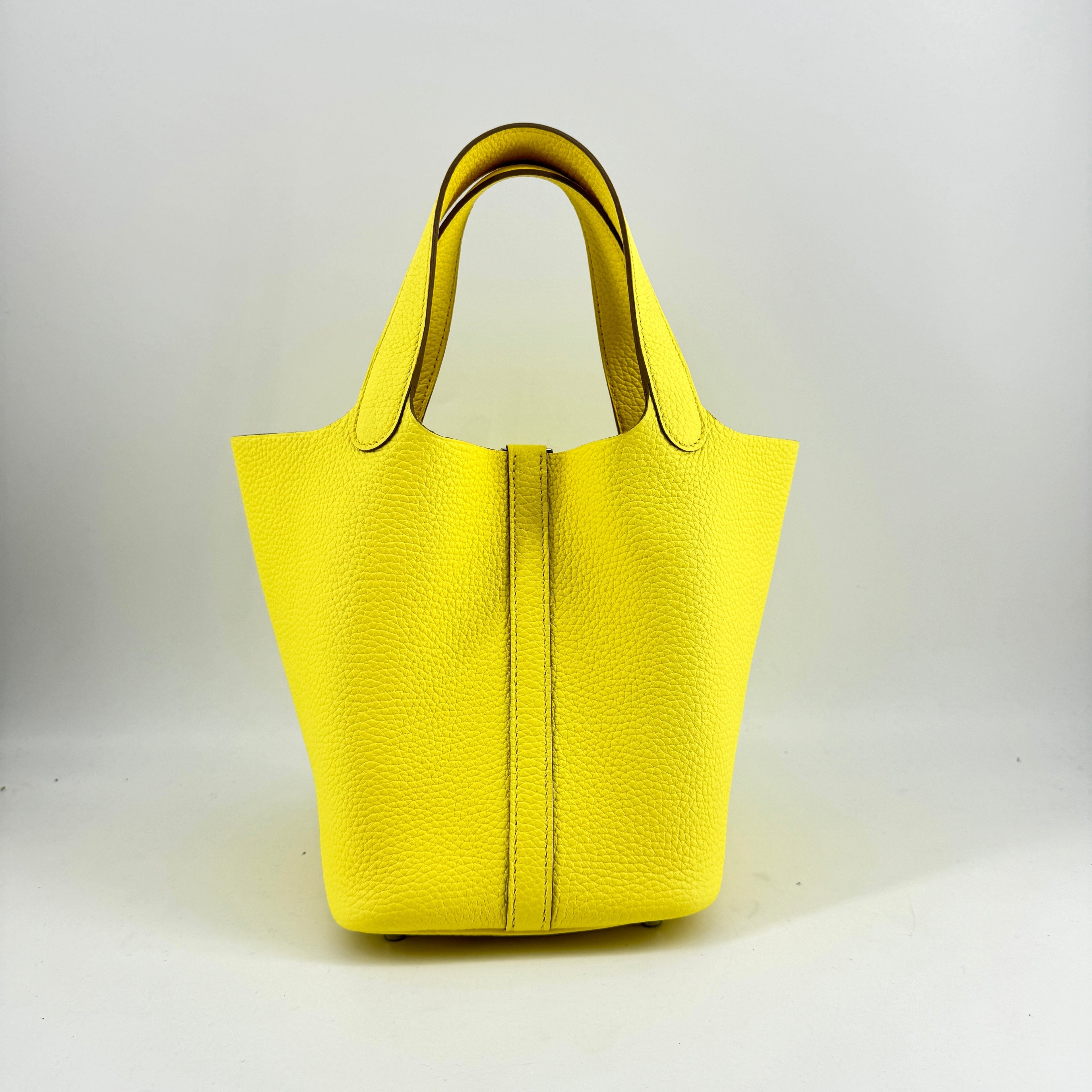 Hermes picotin lemoncello lock 18 Bag