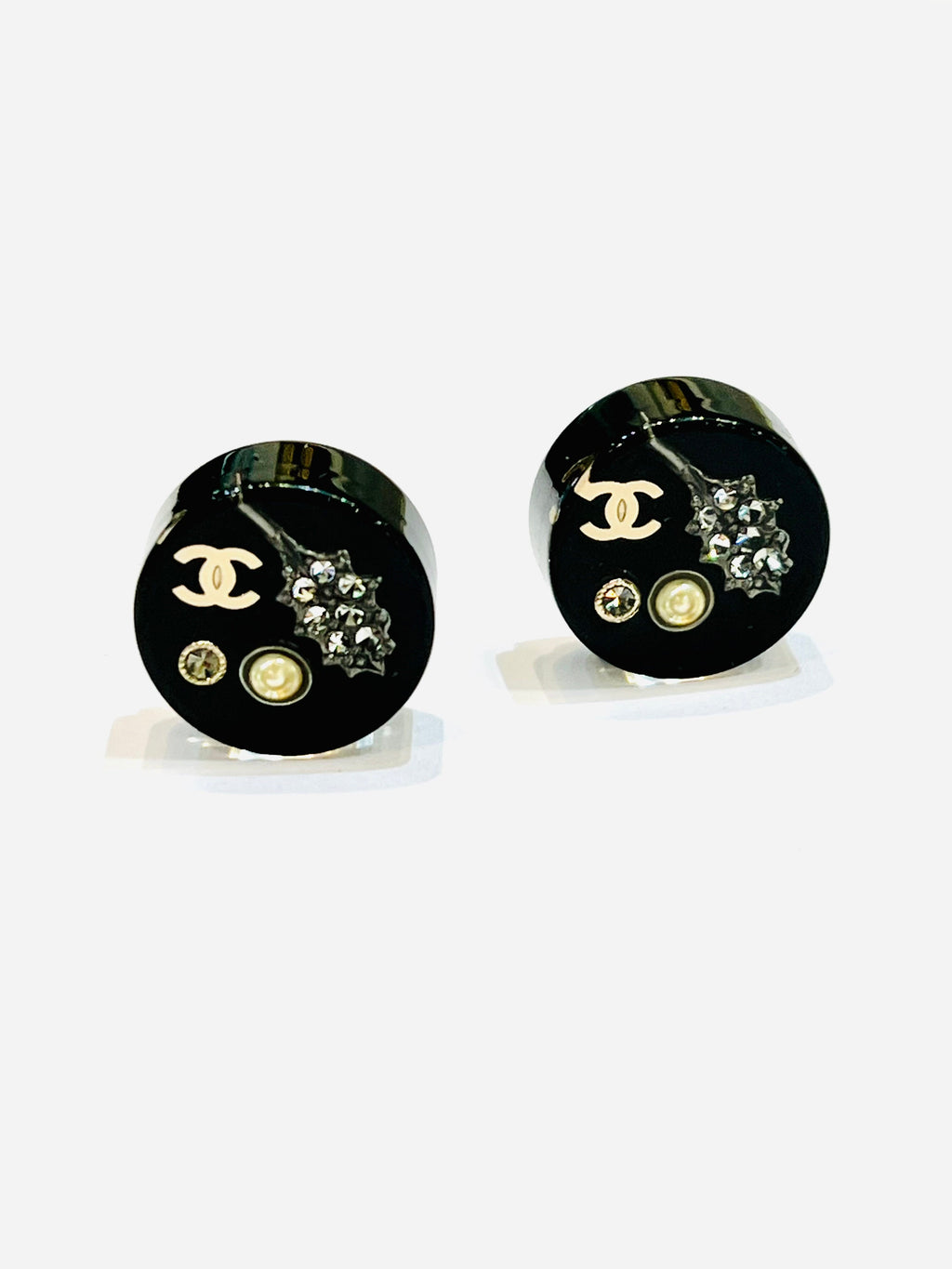 CHANEL Stud Earrings