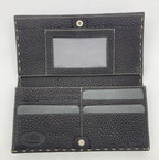 Fendi Dark Brown Selleria Leather Continental Wallet