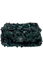 PRADA - Sequin Signaux Shoulder Bag