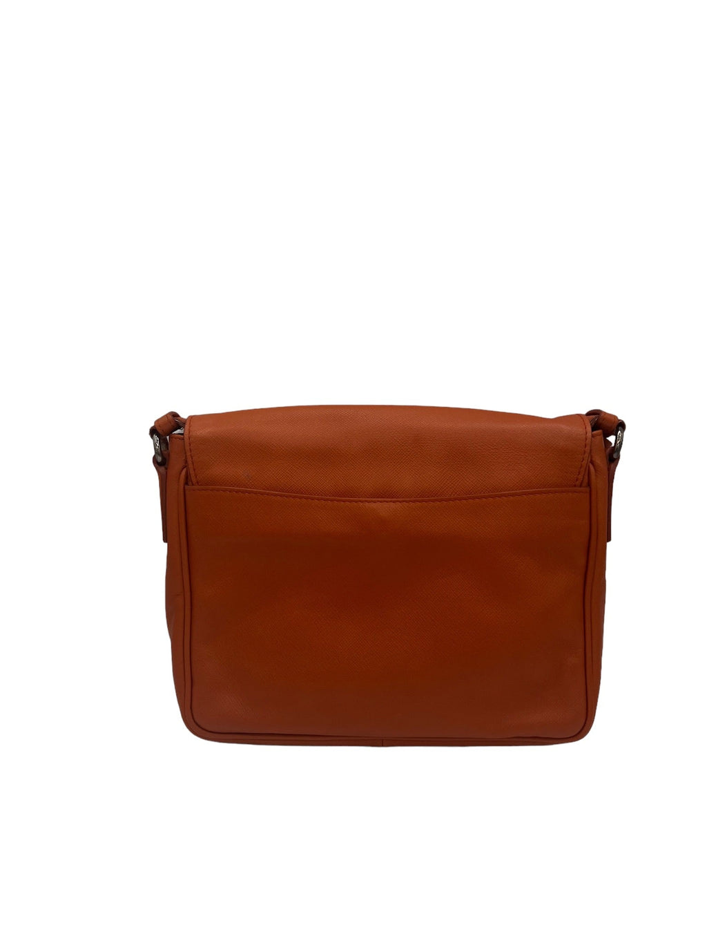 PRADA - Orange Multi Leather Crossbody Bag