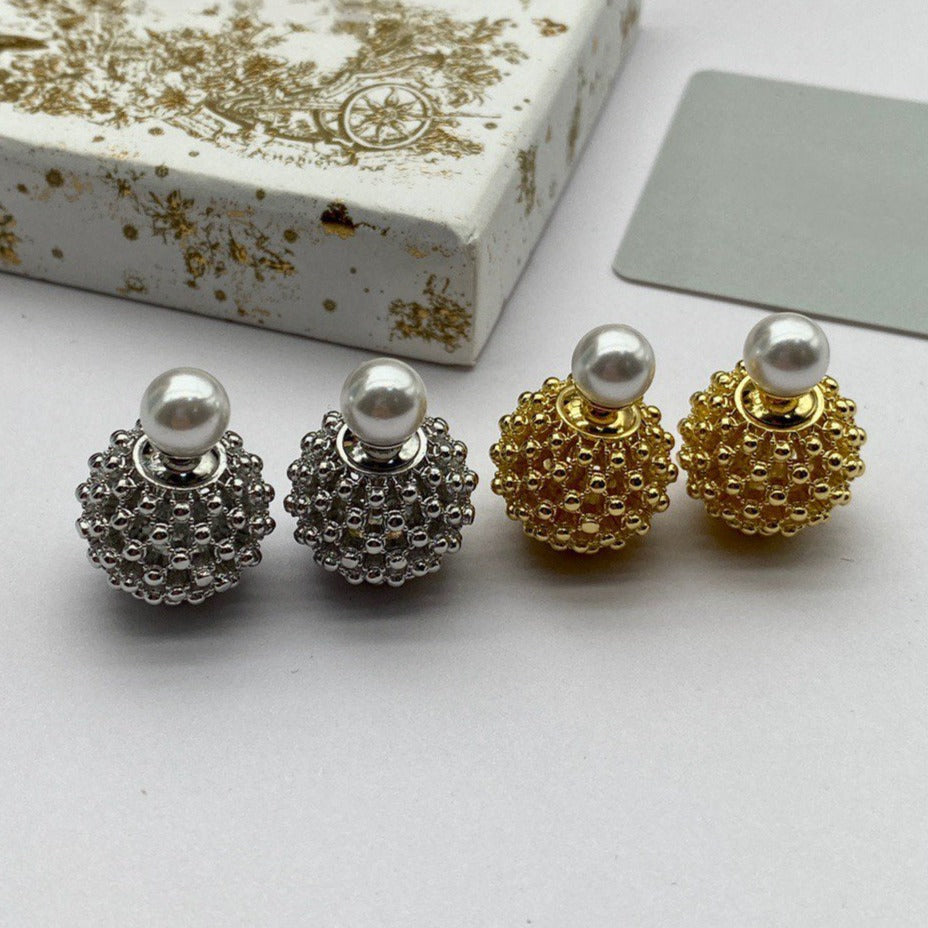 DIOR TRIBALES PEARL EARRINGS