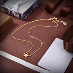 DIOR NECKLACE 5 STAR GOLD DIAMOND