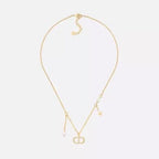 DIOR STAR PEDANT GOLD DIAMOND NECKLACE