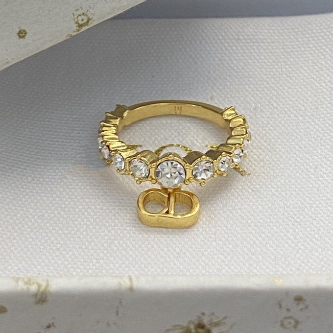 DIOR RING GOLD DIAMOND