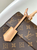 Louis Vuitton cluny mini 20cm monogram coasted canvas