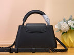 Louis Vuitton Capucines Mini 22cm East-West All Black