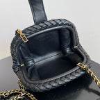 Bottega Veneta BV MINI 27 BLACK Lambskin 223755