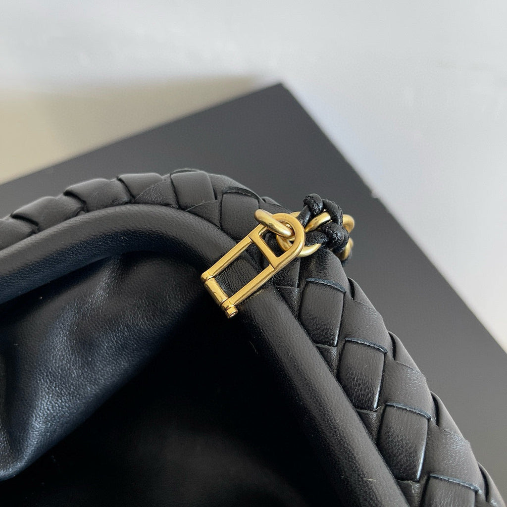 Bottega Veneta BV MINI 27 BLACK Lambskin 223755