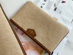 Louis Vuitton Saint Jacques Tote Bag Beige Raffia And Leather