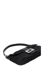 FENDI Baguette Bag Satin Black Sparkle