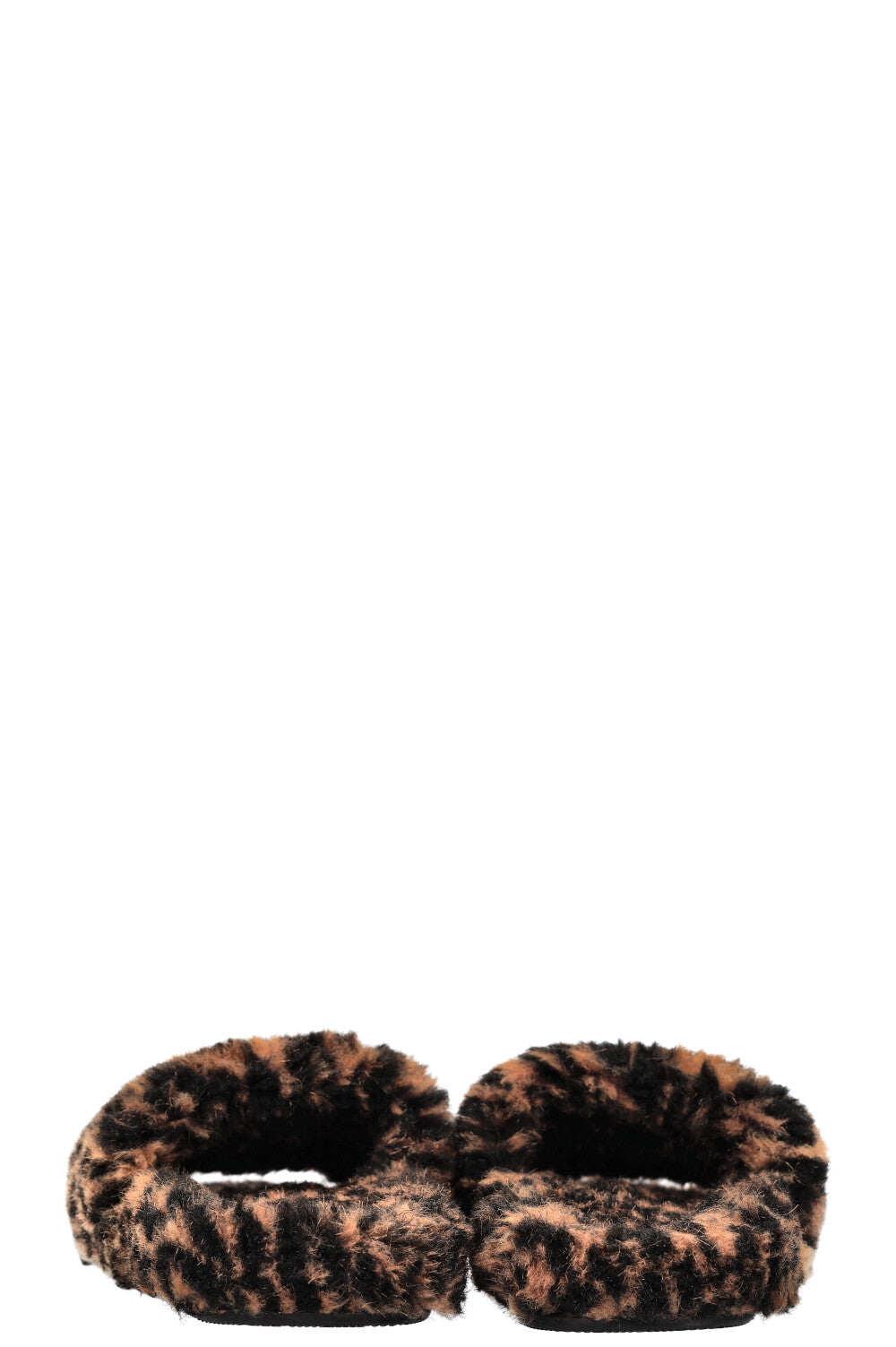BALENCIAGA Furry Slide Fake Fur Cheeath