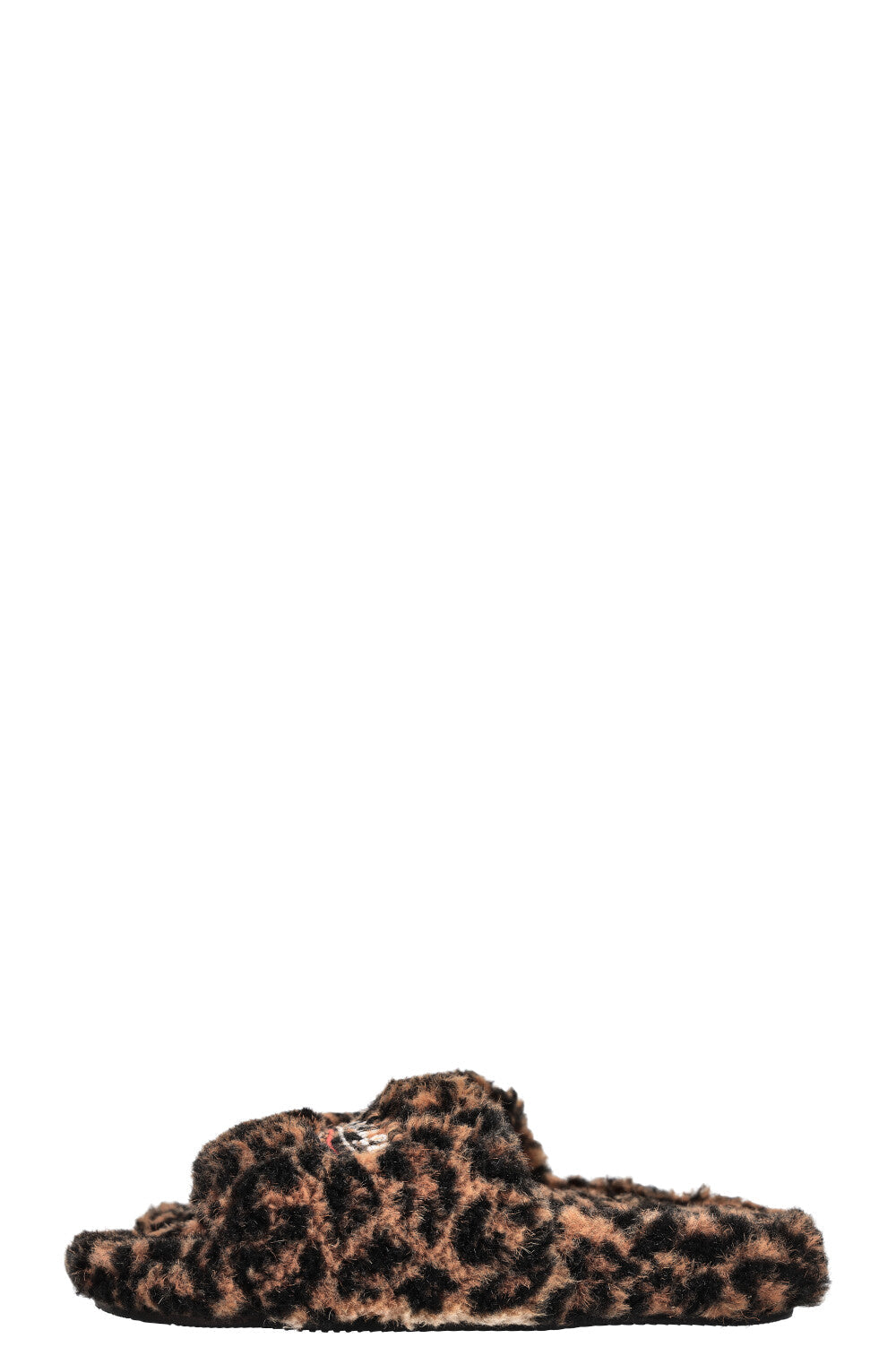 BALENCIAGA Furry Slide Fake Fur Cheeath