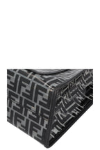 FENDI Medium Runway Tote Bag Zucca Print Black PVC