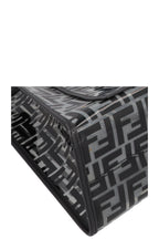 FENDI Medium Runway Tote Bag Zucca Print Black PVC