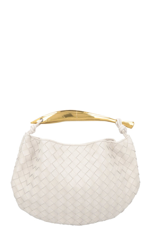 BOTTEGA VENETA Sardine Classic Bag Chalk