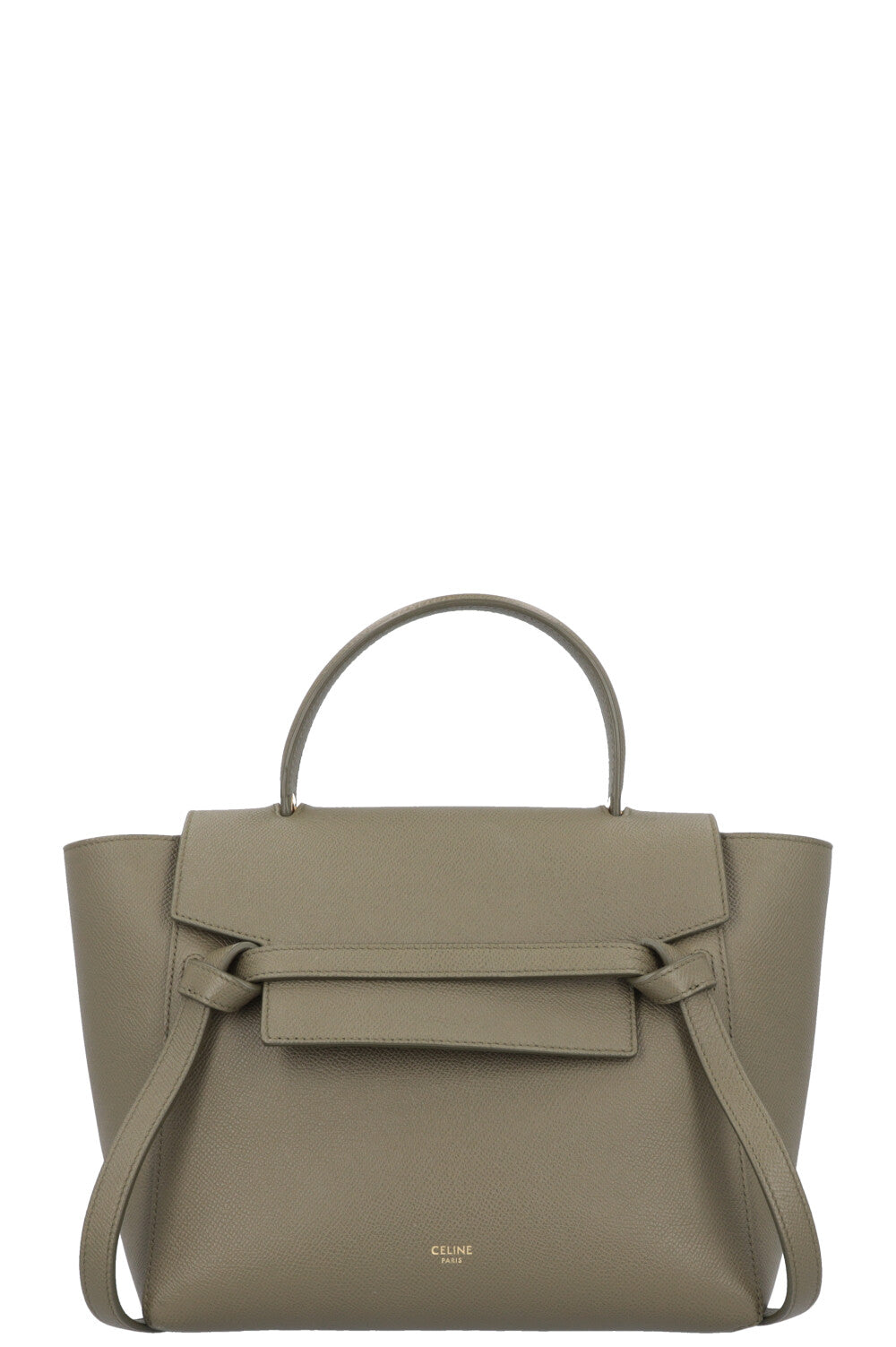 CELINE Micro Belt Bag Leather Army Green