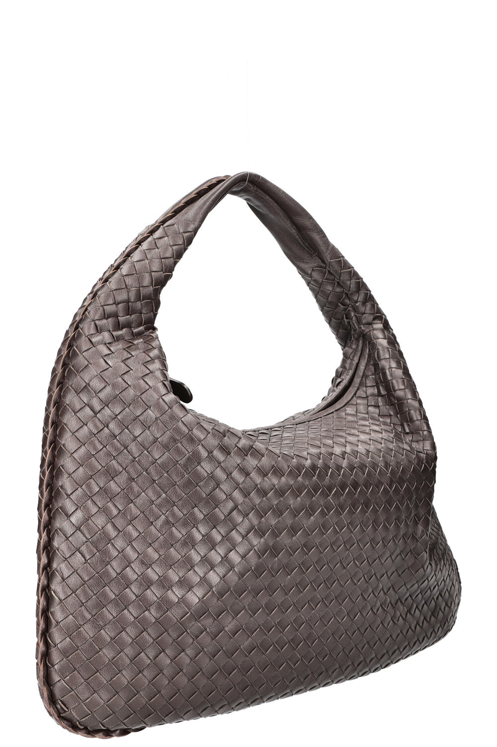 BOTTEGA VENETA Hobo Bag Brown Intrecciato