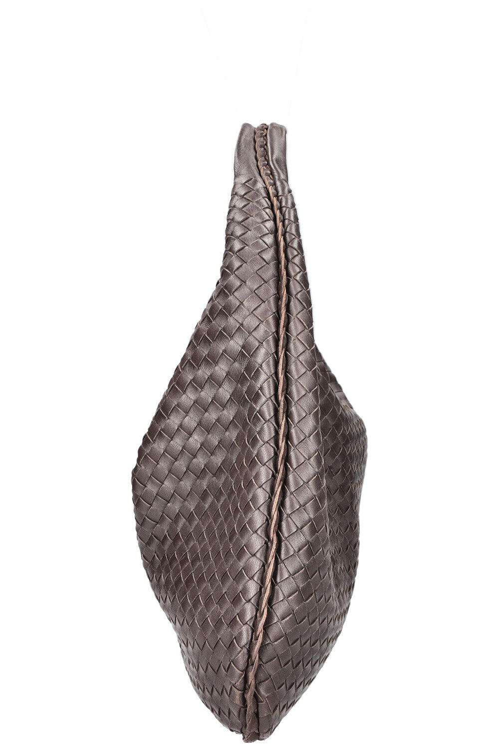 BOTTEGA VENETA Hobo Bag Brown Intrecciato