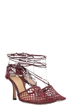BOTTEGA VENETA Stretch Sandals Bordeaux