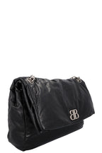 BALENCIAGA Large Monaco Bag Leather Black