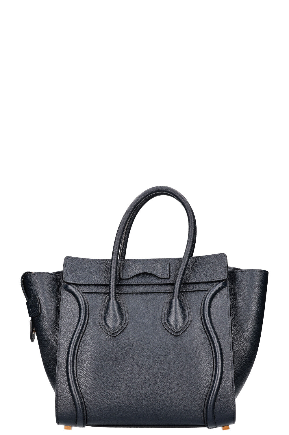 CELINE Luggage Micro Tote Bag Navy