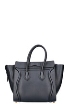 CELINE Luggage Micro Tote Bag Navy