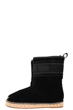 CHRISTIAN DIOR Chez Moi Granville Boots Velvet Black