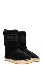 CHRISTIAN DIOR Chez Moi Granville Boots Velvet Black