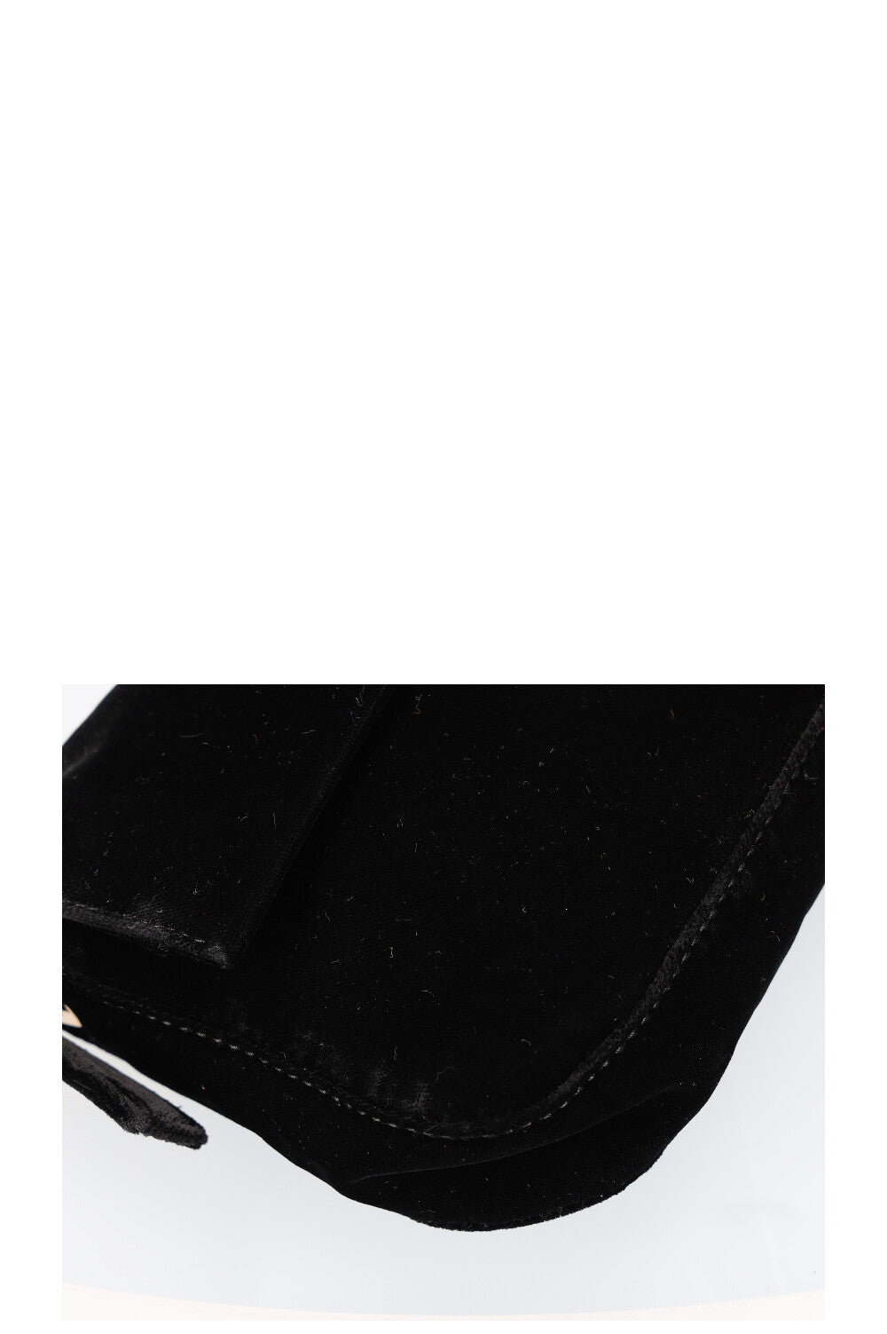 FENDI Baguette Velvet black