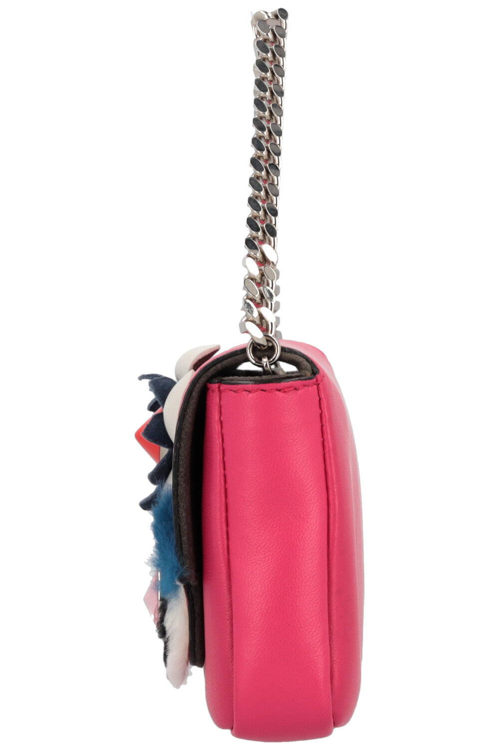 FENDI Micro Monster Baguette Pink