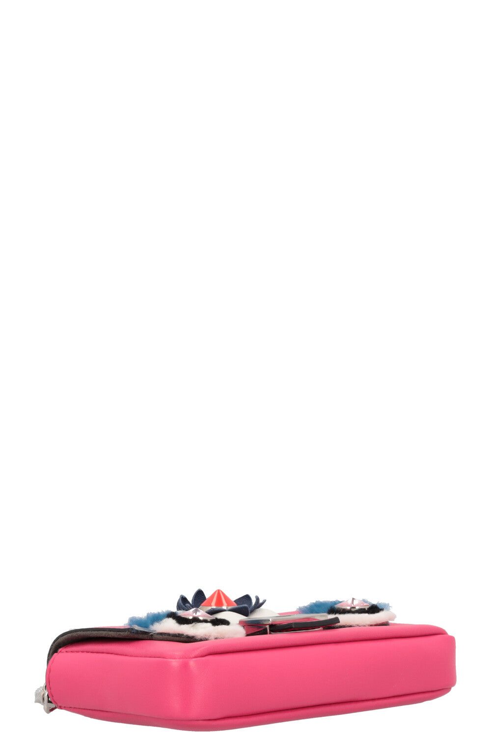 FENDI Micro Monster Baguette Pink